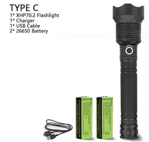 Flashlight USB Chargeable All types