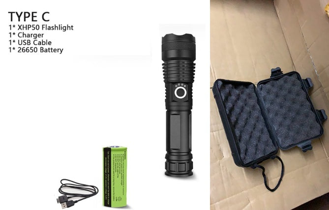 Flashlight USB Chargeable All types