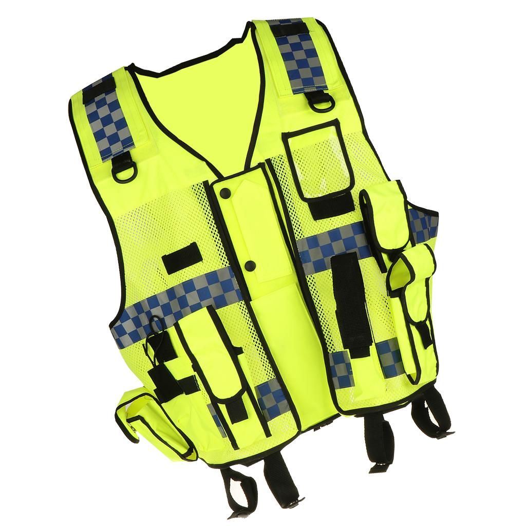 Tactical colored visible highway Vest