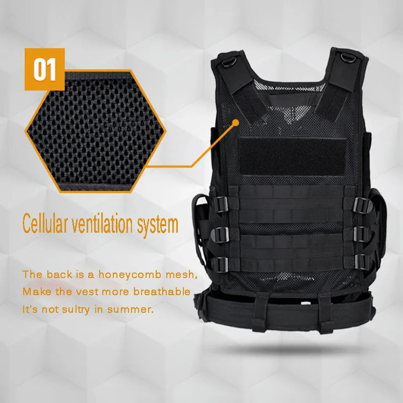 Tactical/Security Vest Adjustable