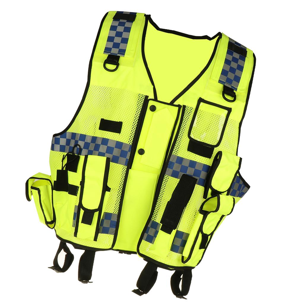 Tactical colored visible highway Vest