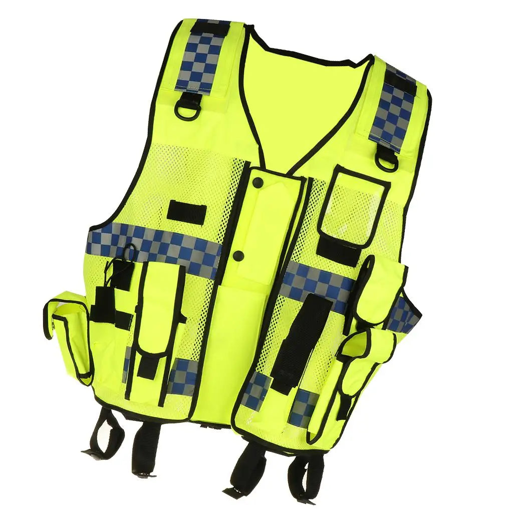 Tactical colored visible highway Vest