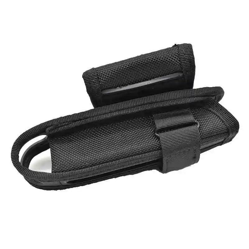 Tactical Nylon Baton Holster Hunting 360 Degree Rotating Baton Pouch Bag
