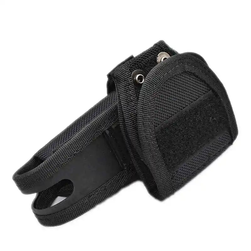 Tactical Nylon Baton Holster Hunting 360 Degree Rotating Baton Pouch Bag