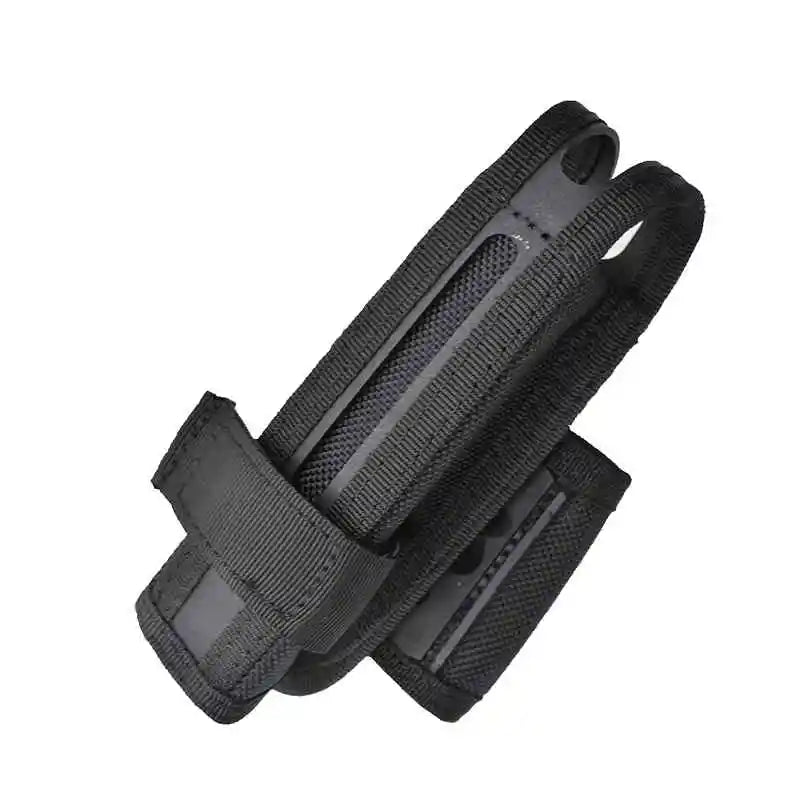 Tactical Nylon Baton Holster Hunting 360 Degree Rotating Baton Pouch Bag